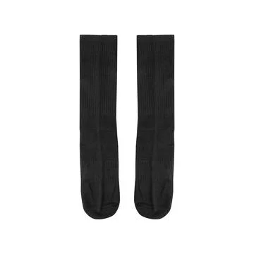 Pair of black socks isolated on clean background. Stock Photos
