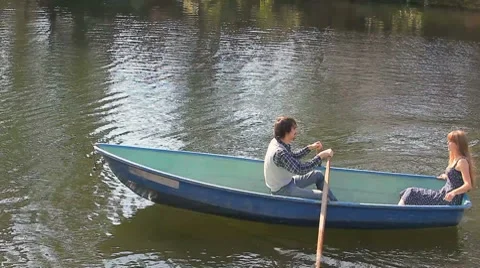 A pair of boat Stock Footage 8664413