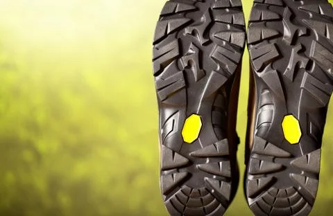 Pair of boots Stock Photos