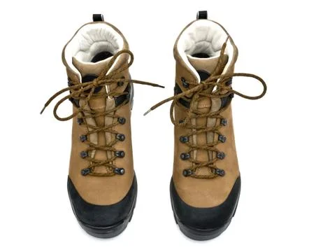 Pair of boots Stock Photos