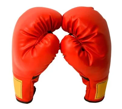 Pair of boxing gloves Stock Photos