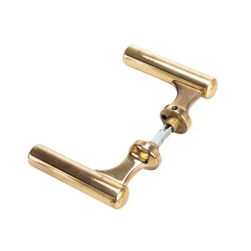 Pair of brass 스톡 사진