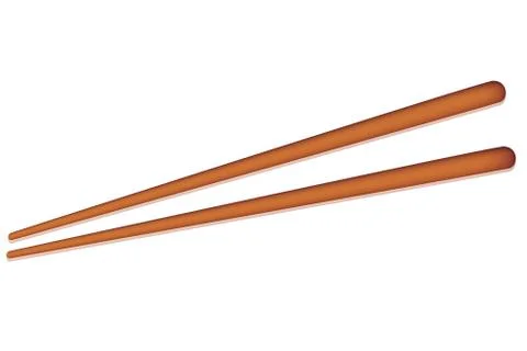 Pair of chopstick Stock Illustration