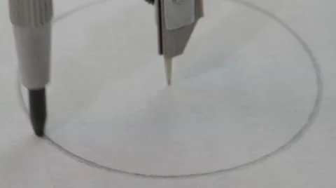 Pair of compasses Stock Footage 60614814