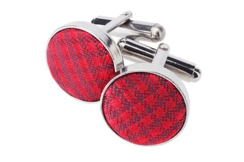 Pair of cuff links Stock Photos