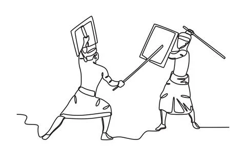 A pair dance originating from Java Ilustração Stock