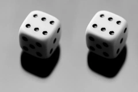 Pair of dices Stock-Fotos