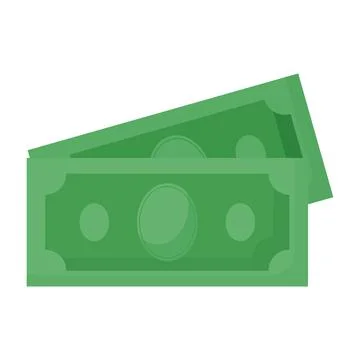 Pair of dollars Ilustração Stock
