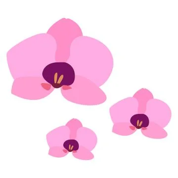 Pair of flowers Ilustração Stock