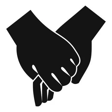 Pair of hands holding bringing connection and support Ilustração Stock