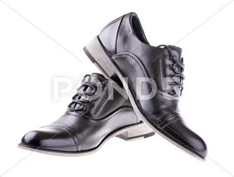 A pair of men's shoes Stock Photos