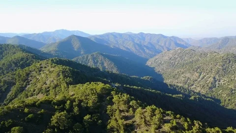 Pair of mountain roads Stock Footage 78044473