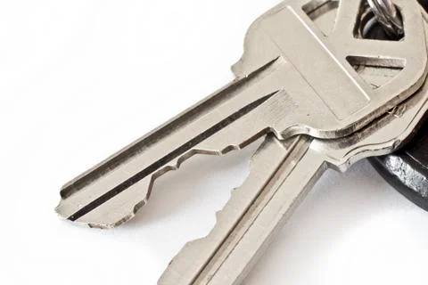 Pair of old keys Stock Photos