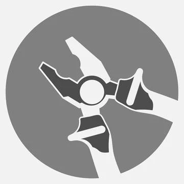 A pair of pliers vector illustration design Stock Illustration
