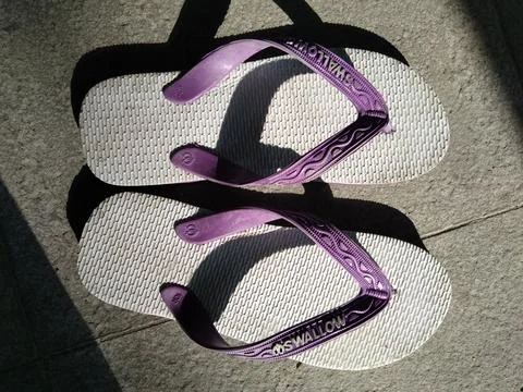 A pair of sandals Foto stock