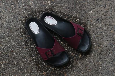 A pair of sandals Stock Photos