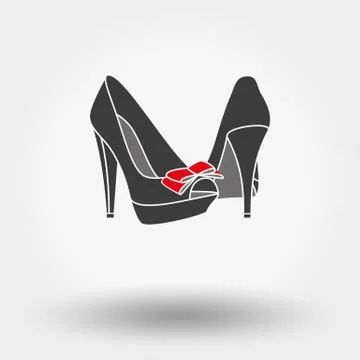 Pair of shoes Stock Illustration