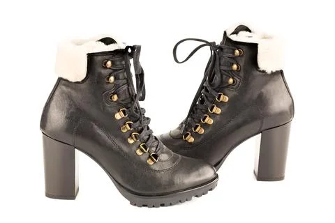 Pair of shoes Stock Photos