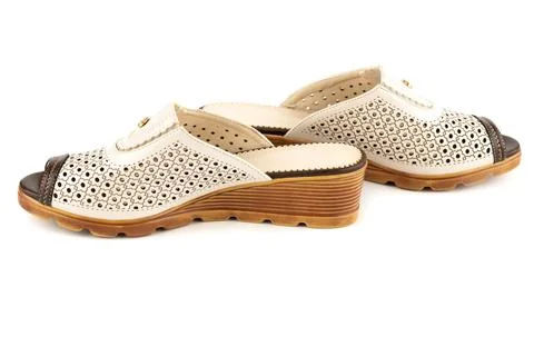 Pair of shoes Stock Photos