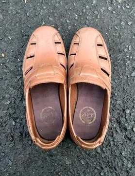 A pair of shoes Stock Photos