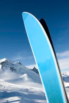A pair of skis Stock Photos