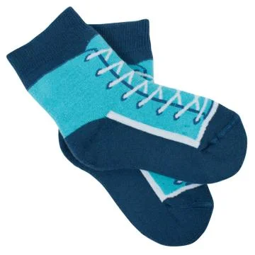 Pair of socks. Isolated on white background Foto stock