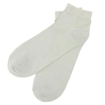 Pair of socks. Isolated on white background Foto stock