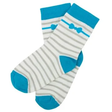 Pair of socks. Isolated on white background Foto stock