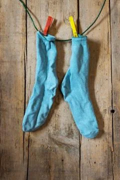 A pair of socks Stock Photos
