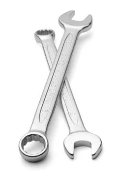 Pair of spanners Stock Photos
