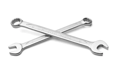 Pair of spanners Stock Photos