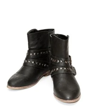 Pair women's boots Stock Photos