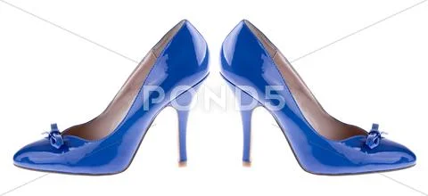 Pair women's shoes Stock Photos