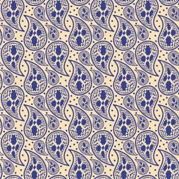 Paisley pattern Stock Illustration