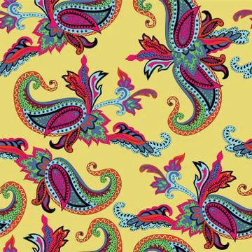 Paisley pattern Stock Illustration