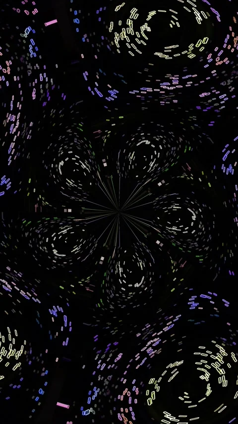 Paisley pattern music visualizer vj loop animation Stock Footage 328476715