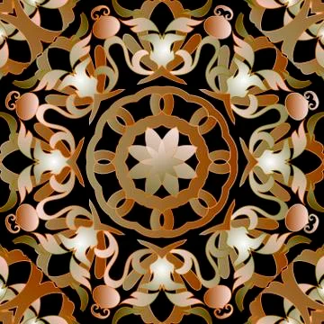 Paisley seamless pattern. Vintage patterned background. Vector ethnic style p イラスト素材