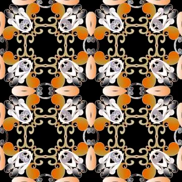 Paisley seamless pattern. Vintage patterned background. Vector ethnic style p イラスト素材