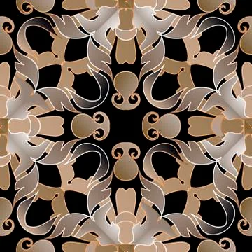 Paisley seamless pattern. Vintage patterned background. Vector ethnic style p Stock Illustration