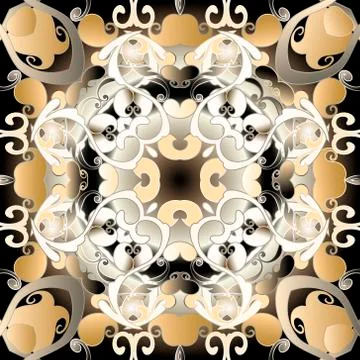 Paisley seamless pattern. Vintage patterned background. Vector ethnic style p Illustrazione stock