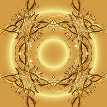 Paisleys elegant floral vector pattern background wallpaper illustration with vi Stockillustratie