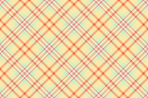 Pajamas plaid pattern texture, workshop background tartan vector. Back chec.. Stock Illustration