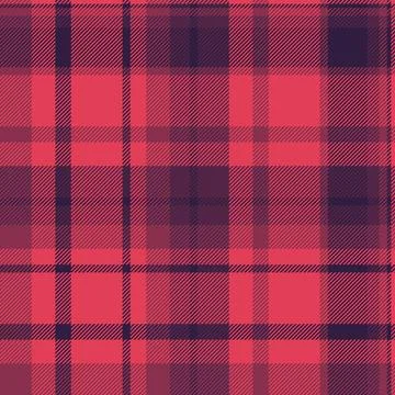 Pajamas vector seamless background, couch texture textile check. Hipster pa.. Stock Illustration