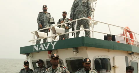 Pak Coast Guards Ensuring Maritime Security Video stock 326284347