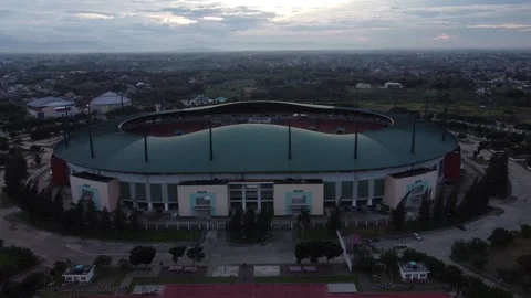 Pakansari Stadium, Bogor Regency Stock Footage 266894668