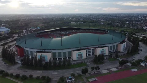 Pakansari Stadium, Bogor Regency Stock Footage 266894947
