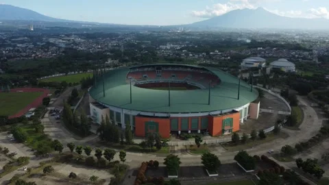 Pakansari Stadium, Bogor Regency 스톡 동영상 269152893