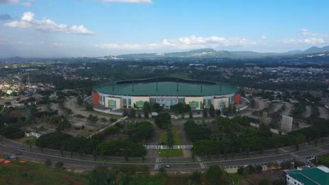 Pakansari Stadium, Bogor Regency Stock Footage 269154179
