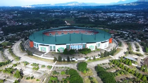 Pakansari Stadium, Bogor Regency Stock Footage 269157502