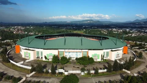 Pakansari Stadium, Bogor Regency Stock Footage 269164012